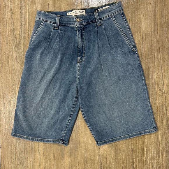 Nili Lotan Julie Trouser Denim Shorts size 27 - Picture 4 of 11